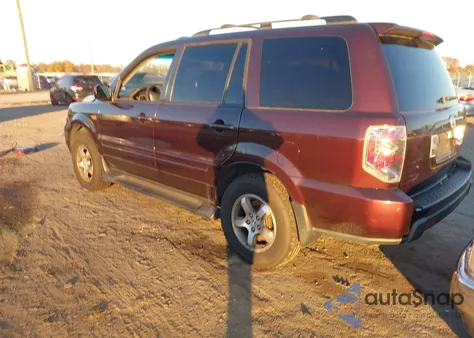 2008 Honda Pilot Ex-L из США, поврежденный, VIN 5FNYF18778B024382